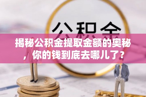 韶关揭秘公积金提取金额的奥秘，你的钱到底去哪儿了？