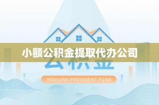 韶关小额公积金提取代办公司